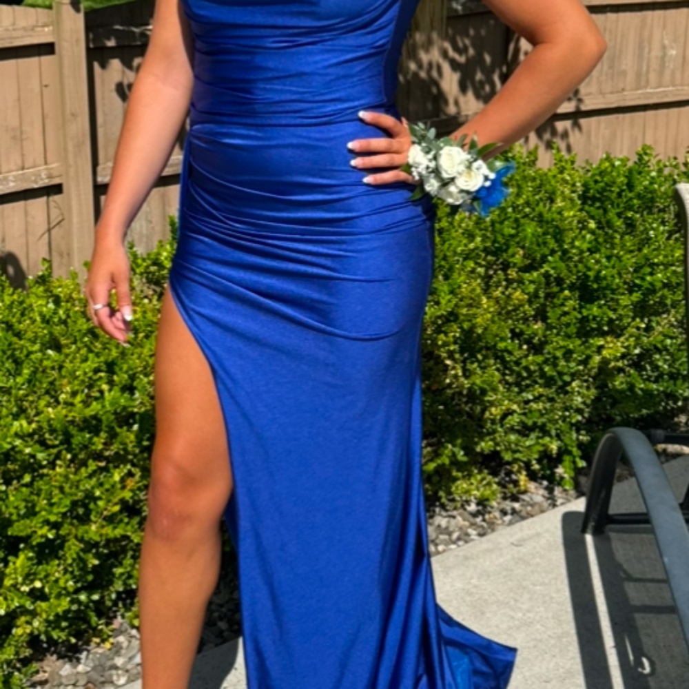 JESSICA ANGEL DRESS BLUE SIZE XS size2